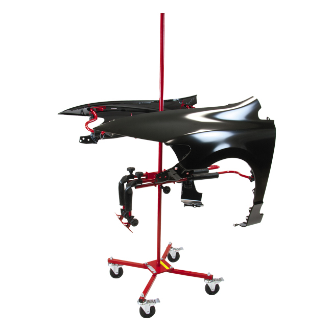 TEQ057 Painting trolley, bumper and small parts - Paint stands